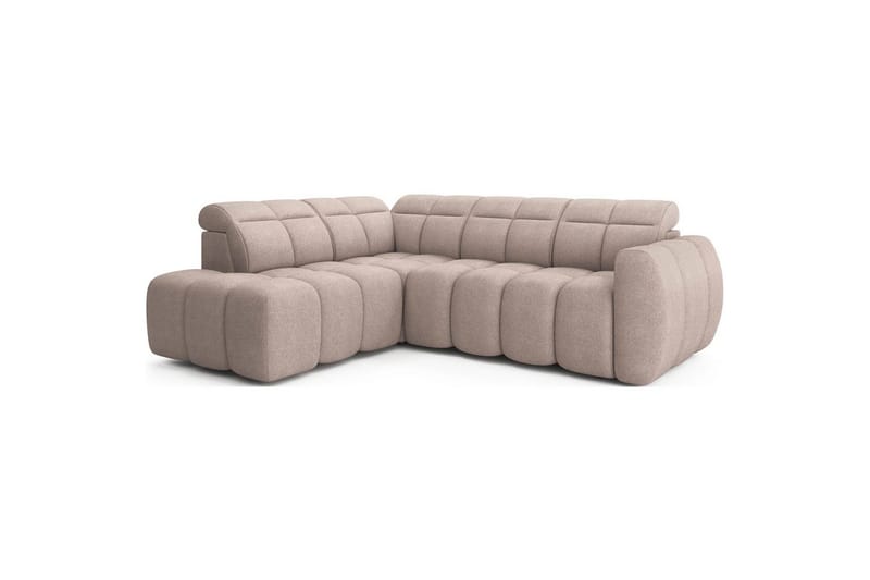 Hörnsoffa Eltap Flconn 258x208x107 cm - Xillar 20, Brun, Vänster - Möbler - Soffa - Bäddsoffa