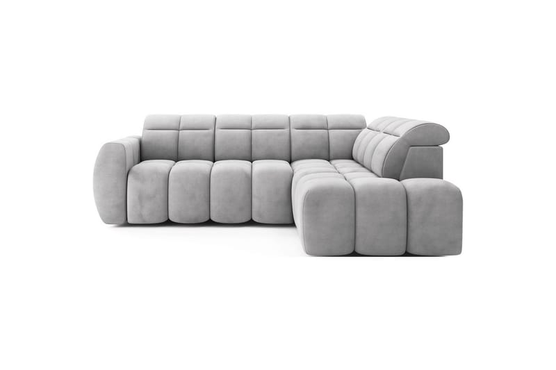 Hörnsoffa Eltap Flconn 258x208x107 cm - Paolli 04, Grå, Höger - Möbler - Soffa - Bäddsoffa
