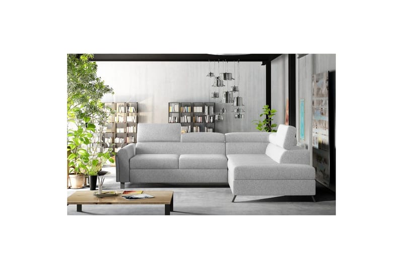 Hörnsoffa Eltap Kairos 265x200x92 cm - Grande 81, Grå, Höger - Möbler - Soffa - Bäddsoffa