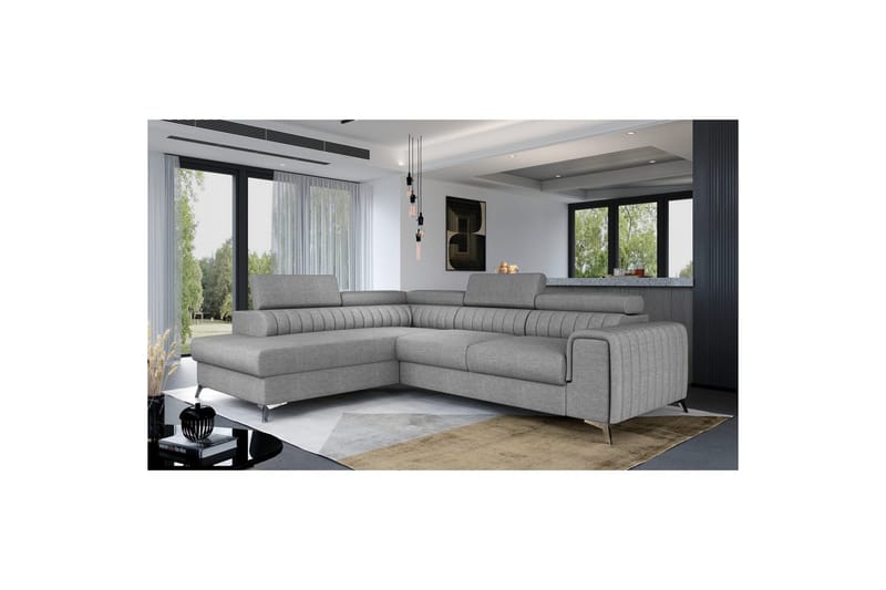 Hörnsoffa Eltap Laurence 278x205x92 cm, Sawana 21, Vänster