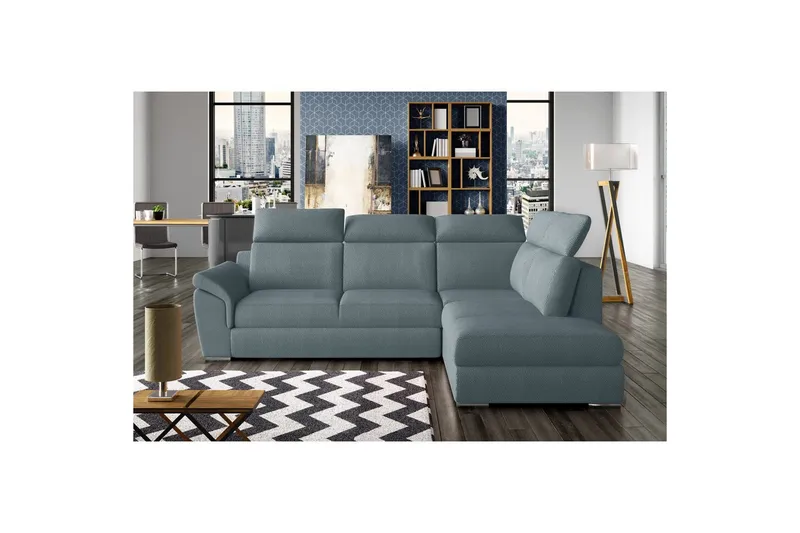 Hörnsoffa Eltap Loreto 260x210x102 cm - Solar 70, Höger - Möbler - Soffa - Bäddsoffa