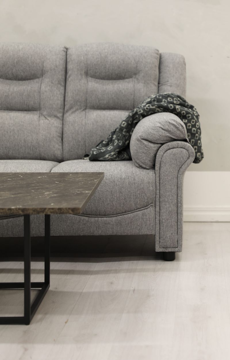 Hörnsoffa grå 5-sits - Peking - Grå - Möbler - Soffa - Hörnsoffa