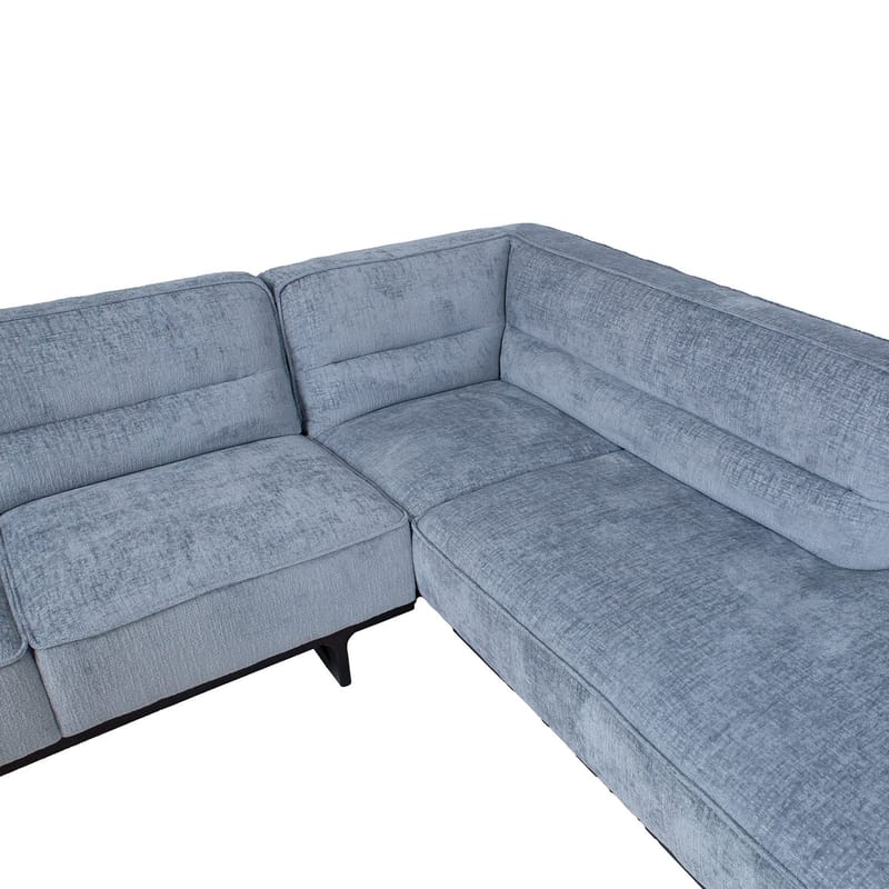 Hörnsoffa Hasso Högerhörn - silvergrå - Möbler - Soffa - Hörnsoffa