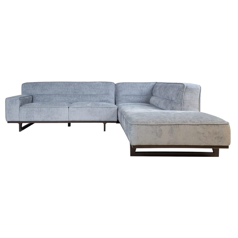 Hörnsoffa Hasso Högerhörn - silvergrå - Möbler - Soffa - Hörnsoffa