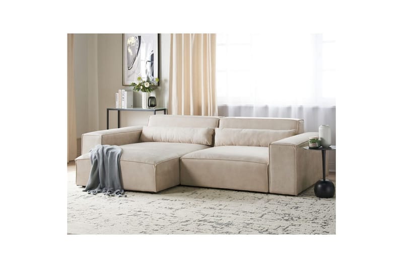 Hörnsoffa Hellnar Beige, Högervänd - Beige, Högervänd - Möbler - Soffa - Soffgrupp