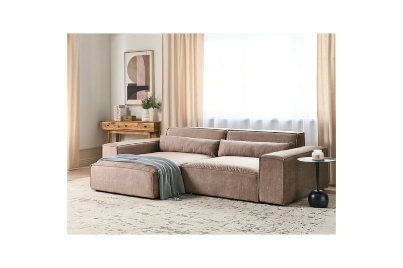 Hörnsoffa Hellnar Brun, Högervänd - Brun, Högervänd - Möbler - Soffa - Soffgrupp