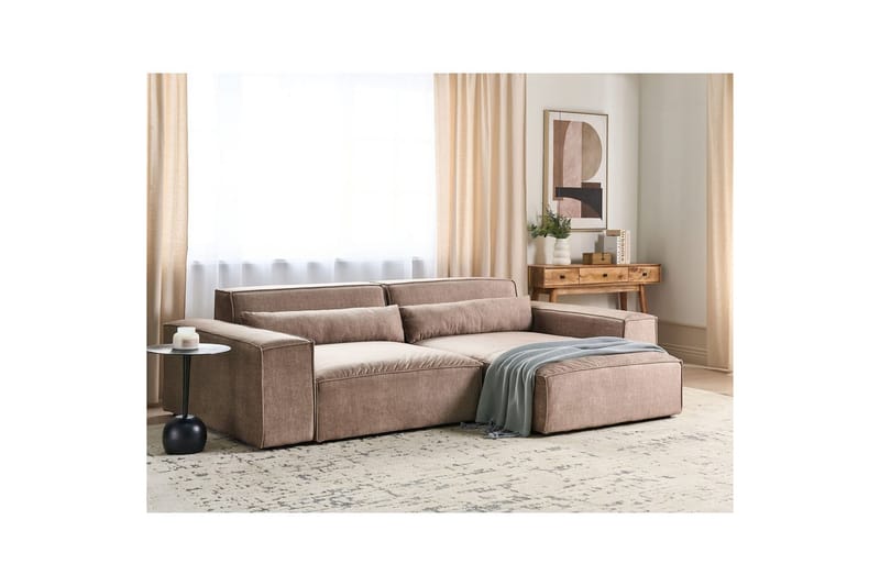 Hörnsoffa Hellnar Brun, Vänstervänd - Brun, Vänstervänd - Möbler - Soffa - Soffgrupp