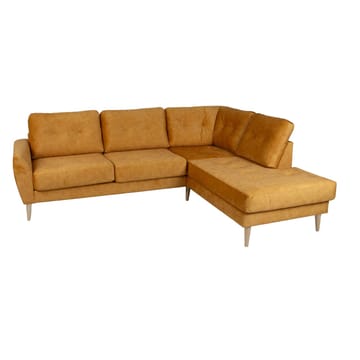 Hörnsoffa Ivarby Gul Höger - gul - Möbler - Soffa - Hörnsoffa
