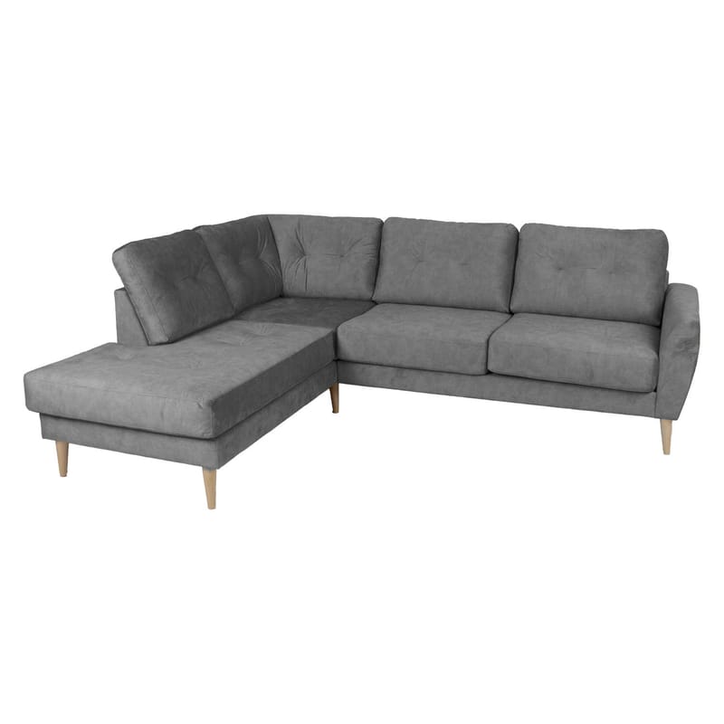 Hörnsoffa Ivarby Vänster - grå - Möbler - Soffa - Hörnsoffa