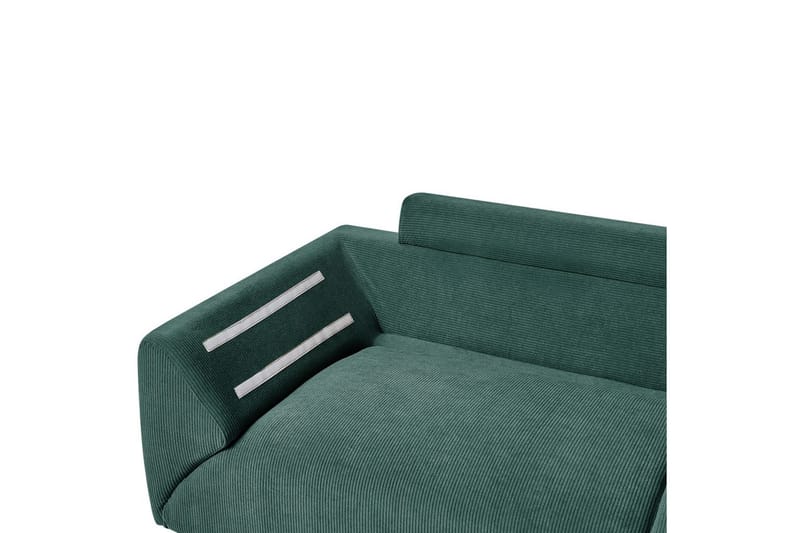Hörnsoffa Lunner Grön, Svart - Grön, Svart - Möbler - Soffa - Soffgrupp
