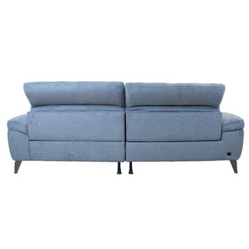 Hörnsoffa Luzern elektrisk recliner Högerhörn - blågrå - Möbler - Soffa - Biosoffa & reclinersoffa