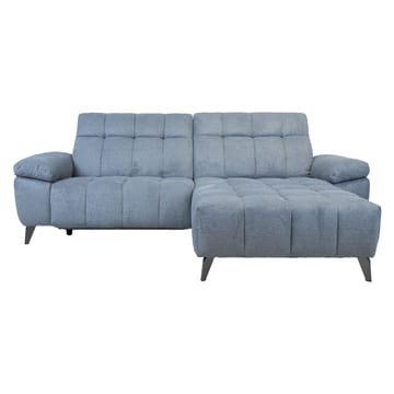 Hörnsoffa Luzern elektrisk recliner Högerhörn - blågrå - Möbler - Soffa - Biosoffa & reclinersoffa