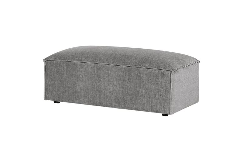 Hörnsoffa med fotpall Hellnar Grå, Högervänd - Grå, Högervänd - Möbler - Soffa - Divansoffor & schäslongsoffa
