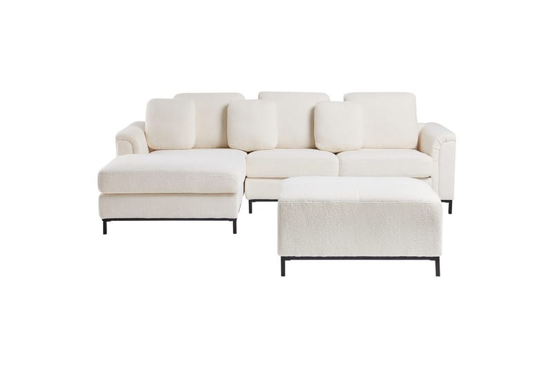 Hörnsoffa med fotpall Oslo Högervänd - Högervänd - Möbler - Soffa - Divansoffor & schäslongsoffa