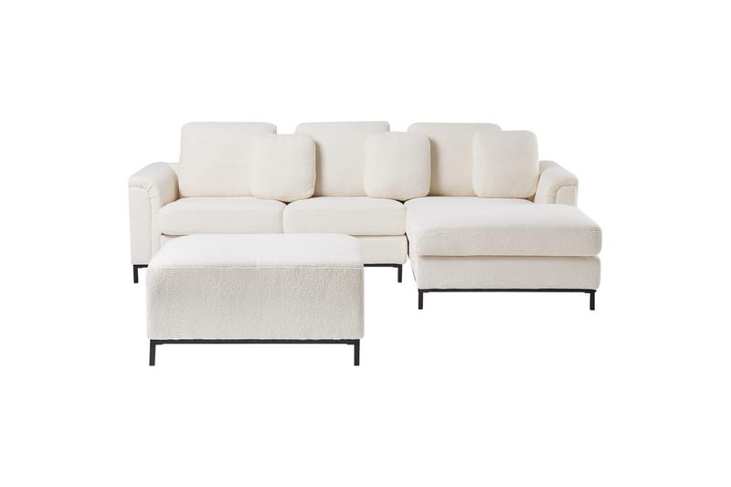 Hörnsoffa med fotpall Oslo Vänstervänd - Vänstervänd - Möbler - Soffa - Divansoffor & schäslongsoffa