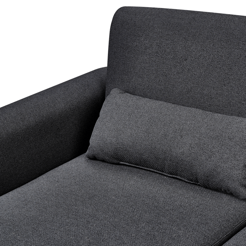 Hörnsoffa Ollsta Högervänd - Svart - Möbler - Soffa - Bäddsoffa