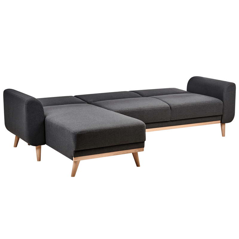 Hörnsoffa Ollsta Högervänd - Svart - Möbler - Soffa - Bäddsoffa