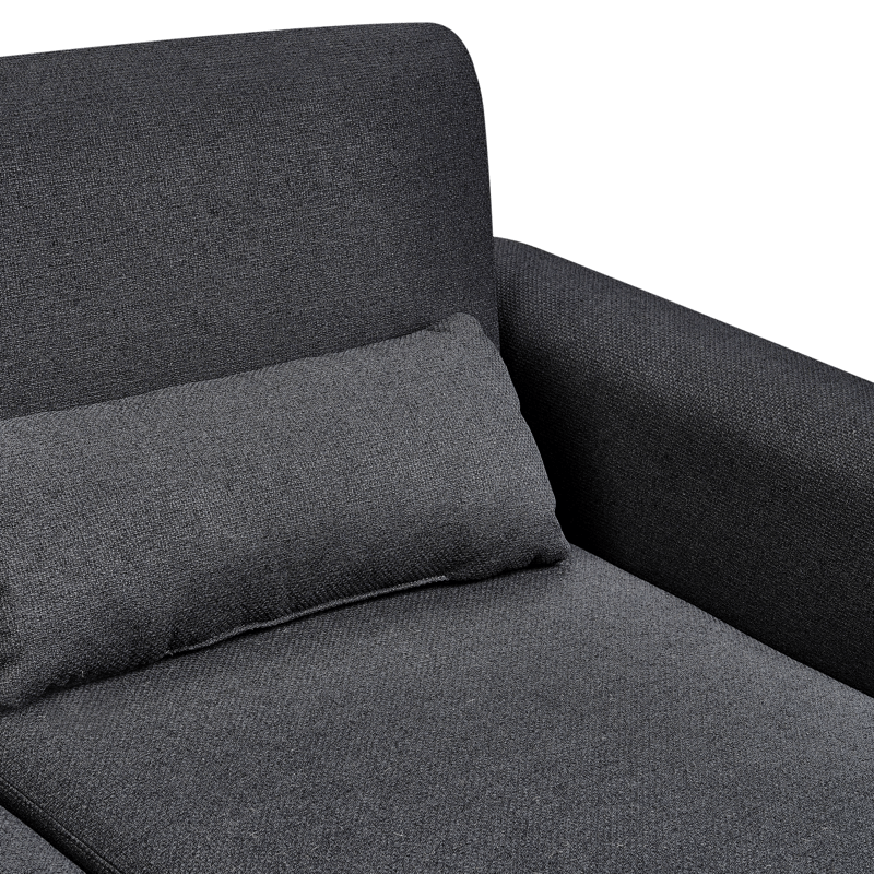 Hörnsoffa Ollsta Vänstervänd - Svart - Möbler - Soffa - Bäddsoffa