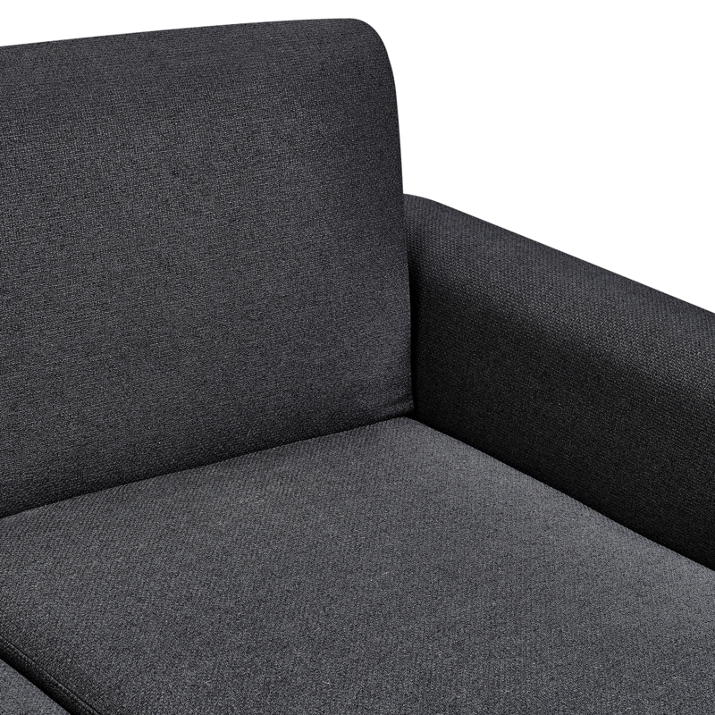 Hörnsoffa Ollsta Vänstervänd - Svart - Möbler - Soffa - Bäddsoffa