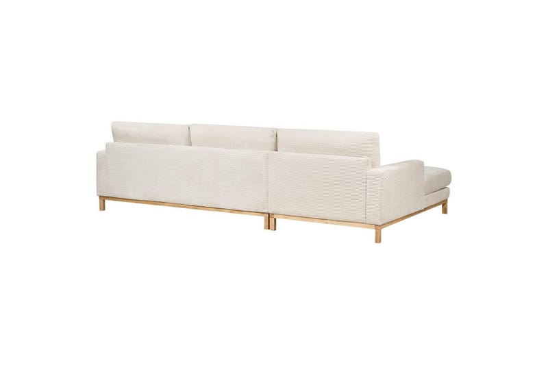 Hörnsoffa Siggard Ljusbeige, ljust trä - Ljusbeige, ljust trä - Möbler - Soffa - Soffgrupp