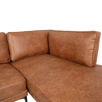 Hörnsoffa Sofia Brun Högerhörn - brun - Möbler - Soffa - Hörnsoffa