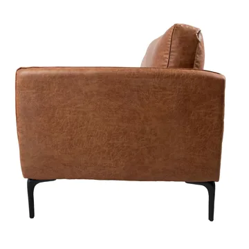 Hörnsoffa Sofia Brun Vänsterhörn - brun - Möbler - Soffa - Skinnsoffor