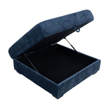 Hörnsoffa/ottoman Denvi - mörkblå - Möbler - Soffa - Hörnsoffa
