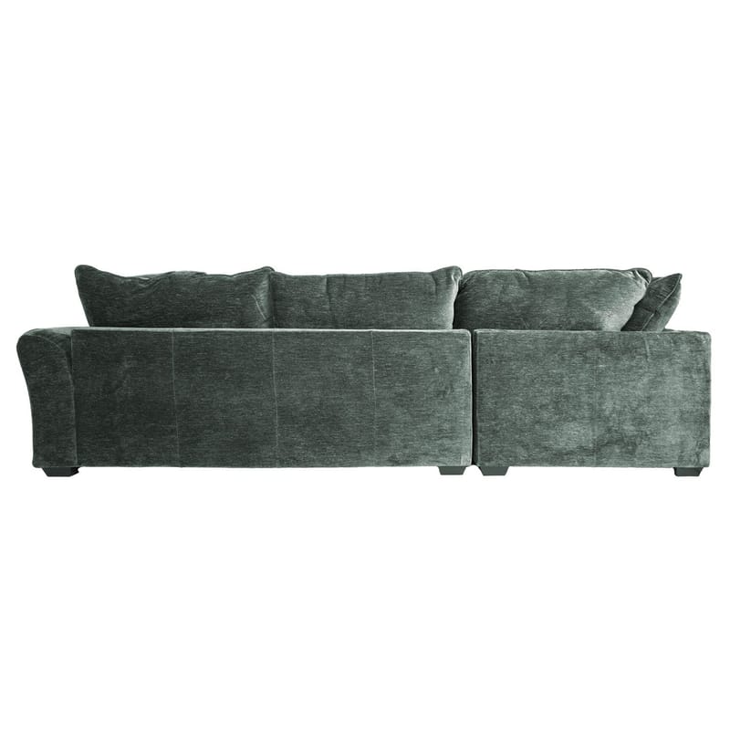 Hörnsoffa/ottoman Denvi - mintgrön - Möbler - Soffa - Hörnsoffa