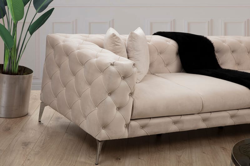 Beachport Hörnsoffa 6-sits - Beige - Möbler - Soffa - Hörnsoffa
