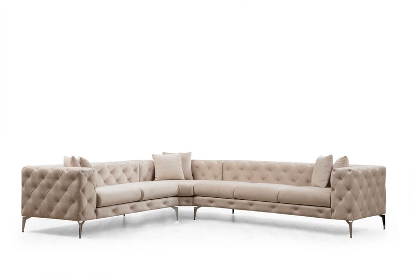 Beachport Hörnsoffa 6-sits - Beige - Möbler - Soffa - Hörnsoffa
