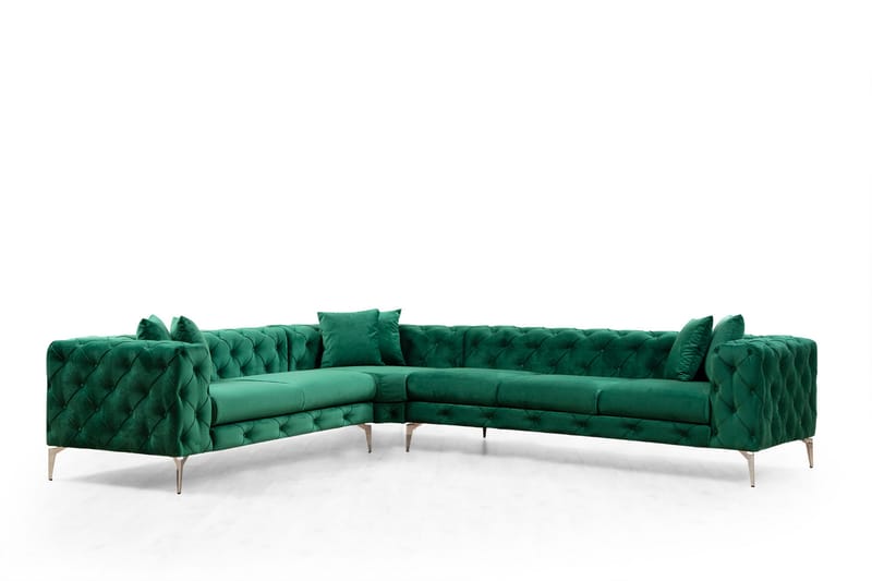 Beachport Hörnsoffa 6-sits - Grön - Möbler - Soffa - Hörnsoffa
