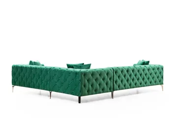 Beachport Hörnsoffa 6-sits - Grön - Möbler - Soffa - Hörnsoffa