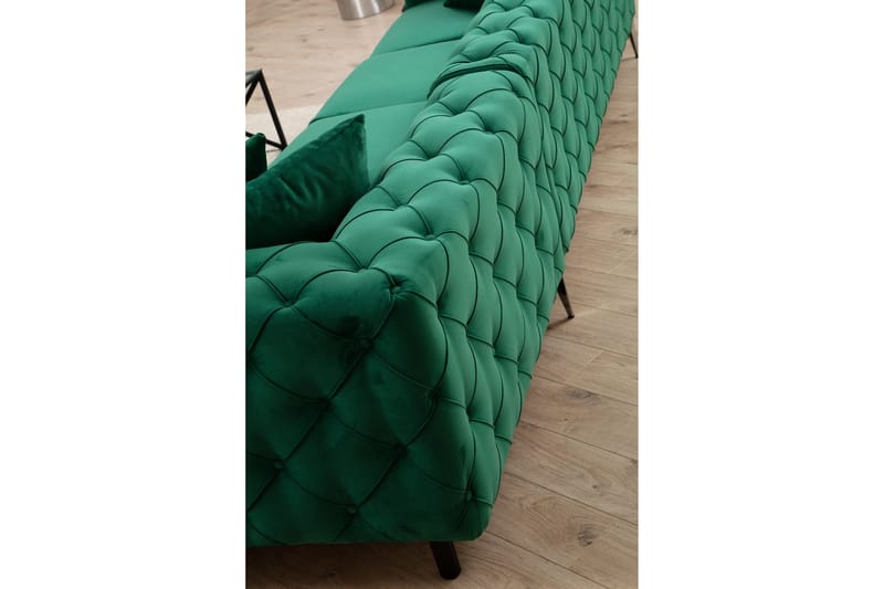 Beachport Hörnsoffa 6-sits - Grön - Möbler - Soffa - Hörnsoffa