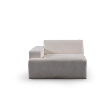 Branorin 6-sits Hörnsoffa med Divan - Krämvit - Möbler - Soffa - Hörnsoffa