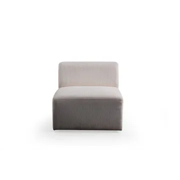 Branorin 6-sits Hörnsoffa med Divan - Krämvit - Möbler - Soffa - Hörnsoffa