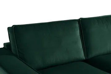 Cloudia Hörnsoffa Sammet - Grön - Möbler - Soffa - Hörnsoffa