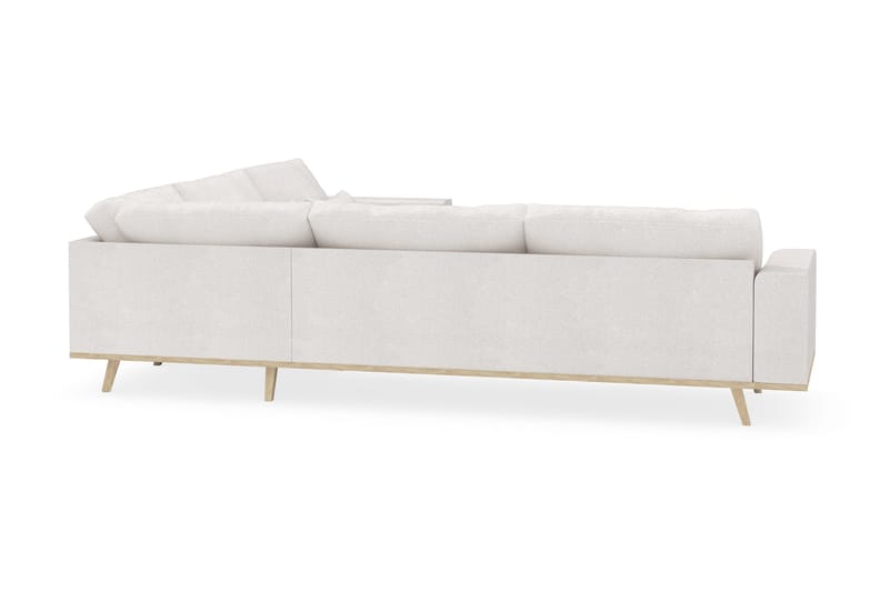 Copenhagen 6-sits L-formad Hörnsoffa i Bouclé - Vit - Möbler - Soffa - Hörnsoffa