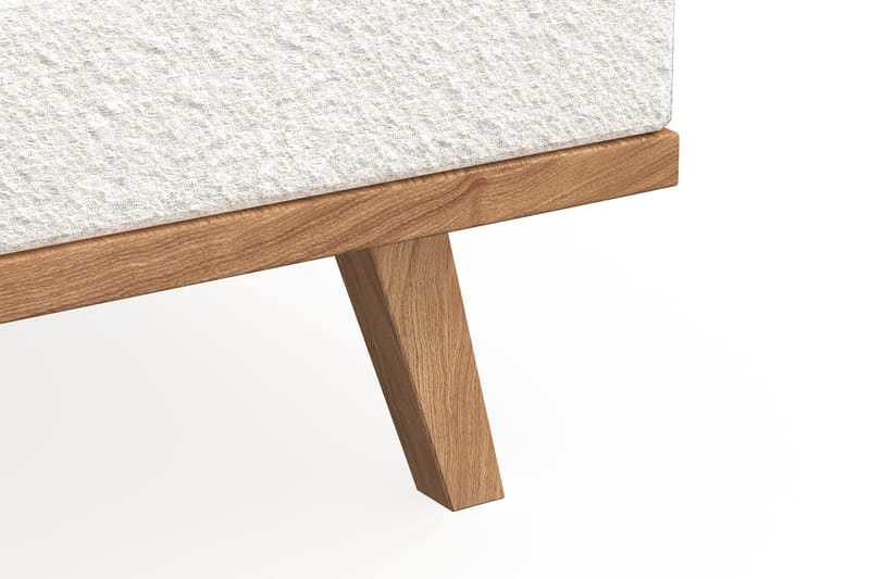 Copenhagen 6-sits L-formad Hörnsoffa i Bouclé - Vit - Möbler - Soffa - Hörnsoffa