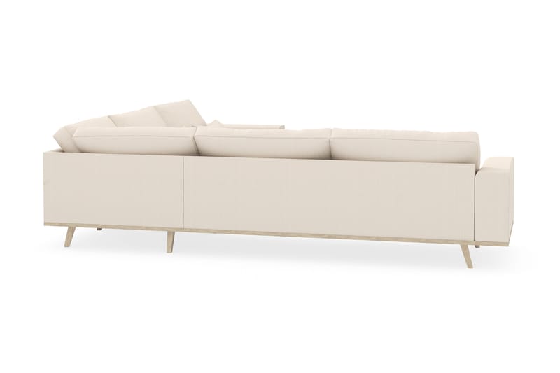 Copenhagen 6-sits L-formad Hörnsoffa i Manchester - Beige - Möbler - Soffa - Hörnsoffa