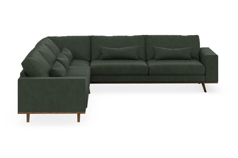 Copenhagen 6-sits L-formad Hörnsoffa i Manchester - Mörkgrön - Möbler - Soffa - Hörnsoffa