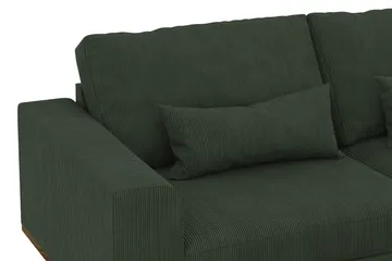 Copenhagen 6-sits L-formad Hörnsoffa i Manchester - Mörkgrön - Möbler - Soffa - Hörnsoffa
