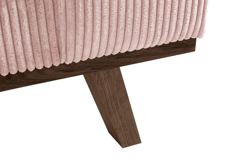 Copenhagen 6-sits L-formad Hörnsoffa i Manchester - Rosa - Möbler - Soffa - Hörnsoffa
