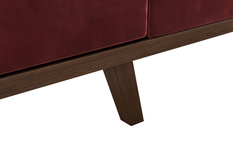 Copenhagen 6-sits L-formad Hörnsoffa i Sammet - Lila - Möbler - Soffa - Hörnsoffa