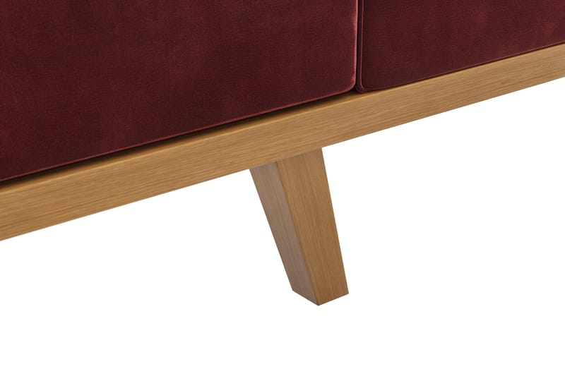 Copenhagen 6-sits L-formad Hörnsoffa i Sammet - Lila - Möbler - Soffa - Hörnsoffa