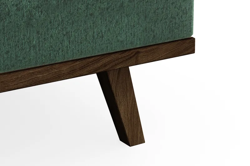 Copenhagen 6-sits L-formad Hörnsoffa i Sammet - Mörkgrön - Möbler - Soffa - Hörnsoffa