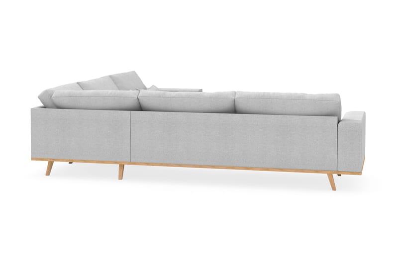 Copenhagen 6-sits L-formad Hörnsoffa i Tyg - Ljusgrå - Möbler - Soffa - Hörnsoffa