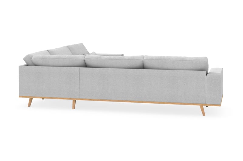 Copenhagen 6-sits L-formad Hörnsoffa i Tyg - Ljusgrå - Möbler - Soffa - Hörnsoffa