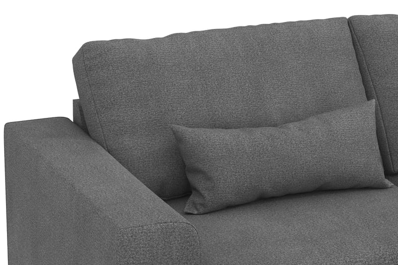Copenhagen 6-sits L-formad Hörnsoffa i Tyg - Mörkgrå - Möbler - Soffa - Hörnsoffa