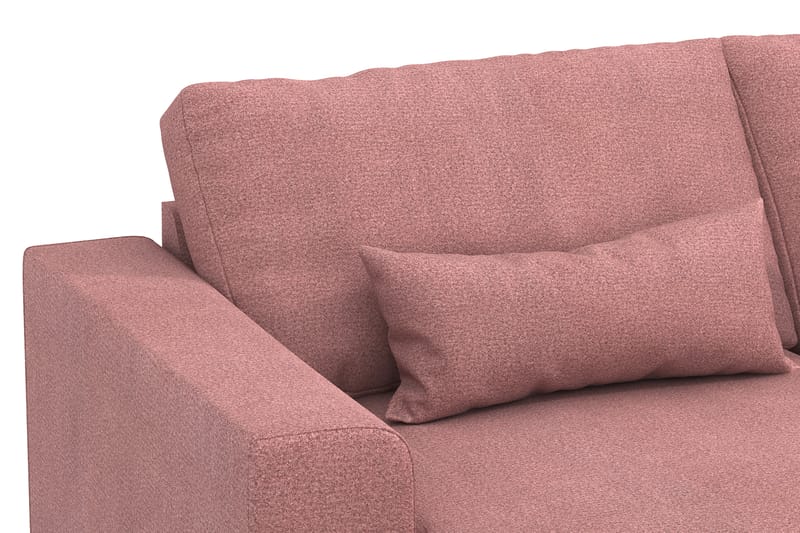 Copenhagen 6-sits L-formad Hörnsoffa i Tyg - Rosa - Möbler - Soffa - Hörnsoffa