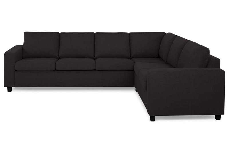 Crazy 5-sits Vändbar L-formad Large Hörnsoffa i Tyg - Antracit - Möbler - Soffa - Hörnsoffa